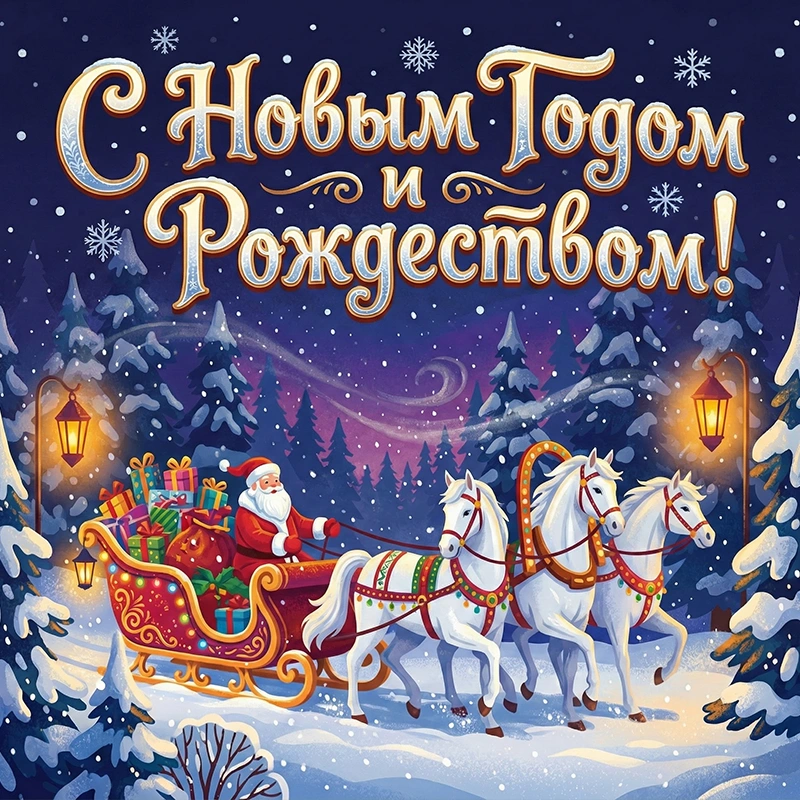 С Новым Годом и Рождеством